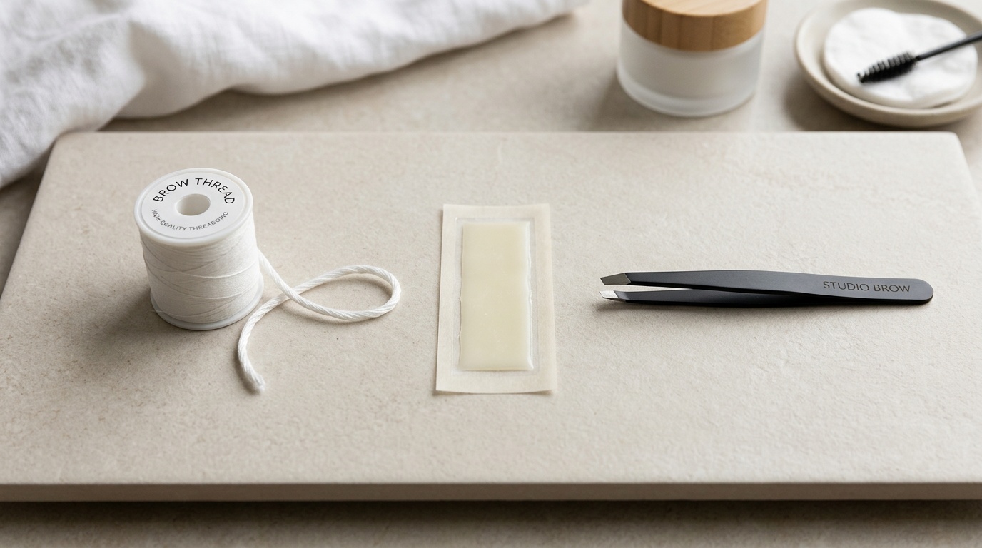 Comparison of threading, waxing, and tweezing results