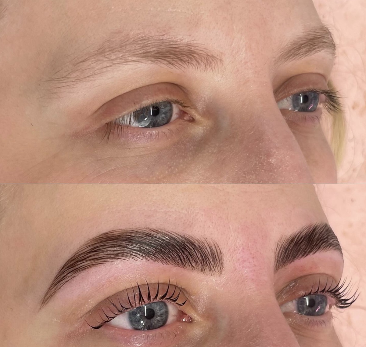 Semi-permanent eyebrow tint at Urban Brows